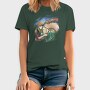 Horse Girl Colorful Hair, Tricou Barbati (Unisex)