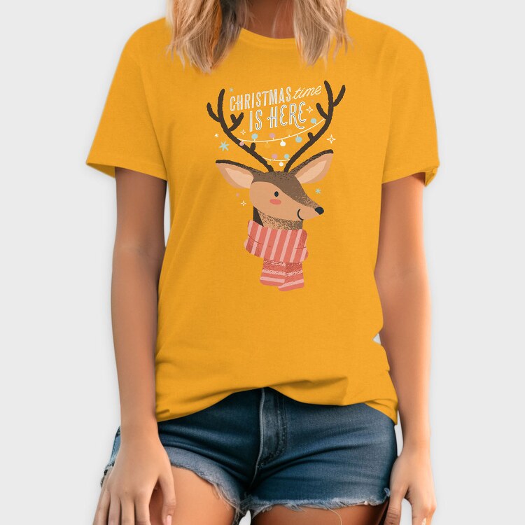 Reindeer Christmas 05, Tricou Barbati (Unisex)