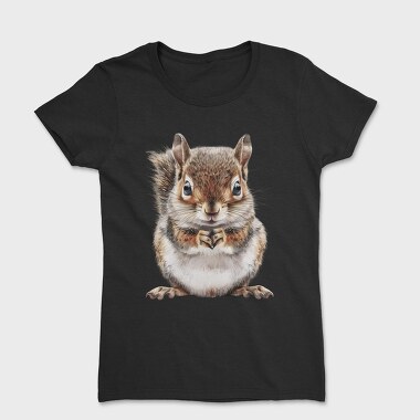Chipmunk Face Front, Tricou Femei