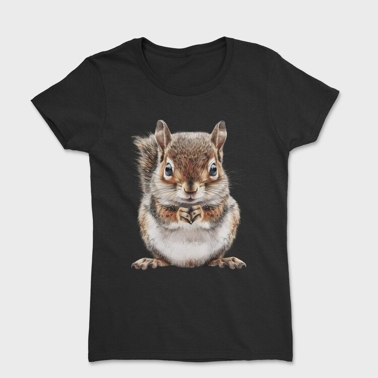Chipmunk Face Front, Tricou Femei