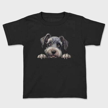 Cesky Terrier Peeking, Tricou Copii