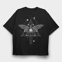 Geometric Astral Trip, Tricou Oversize Barbati (Unisex)