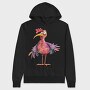 Chicken Feather Hat, Hanorac Oversize Barbati (Unisex)