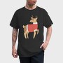 Reindeer Sweater, Tricou Barbati (Unisex)