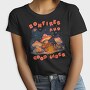 Mushroom Characters Bonfire Camping, Tricou Femei