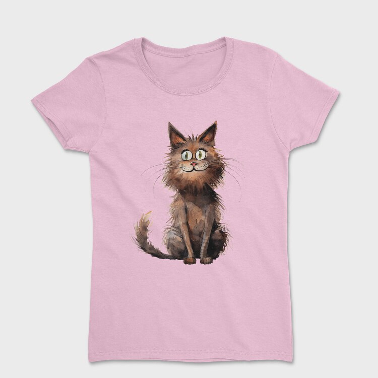 Chocolate Cat Sitting, Tricou Femei