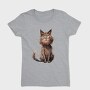 Chocolate Cat Sitting, Tricou Femei