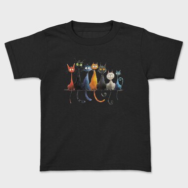 Colorful Cats Group, Tricou Copii