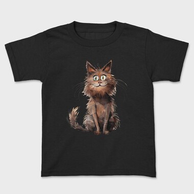 Chocolate Cat Sitting, Tricou Copii