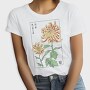 Chrysanthemum Japanese Traditional Flowers, Tricou Femei
