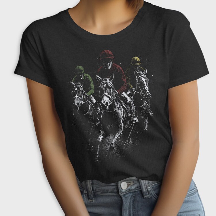 Horse Racing Action, Tricou Femei