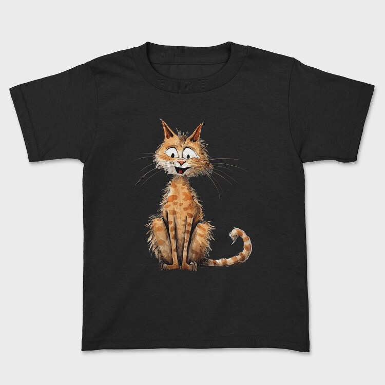 Cheetoh Cat Sitting, Tricou Copii