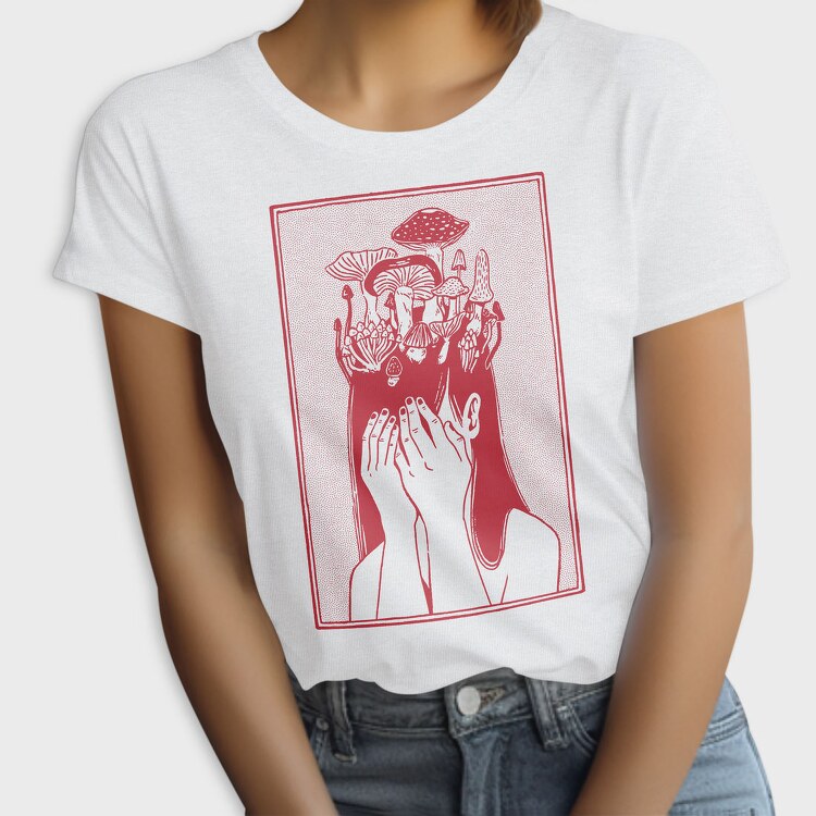 Mushroom Girl, Tricou Femei