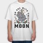 I Am One With the Moon, Tricou Oversize Barbati (Unisex)