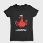 Chicken Red Feathers, Tricou Femei