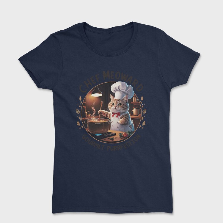 Chef Meowward Gourmet Purrfection, Tricou Femei