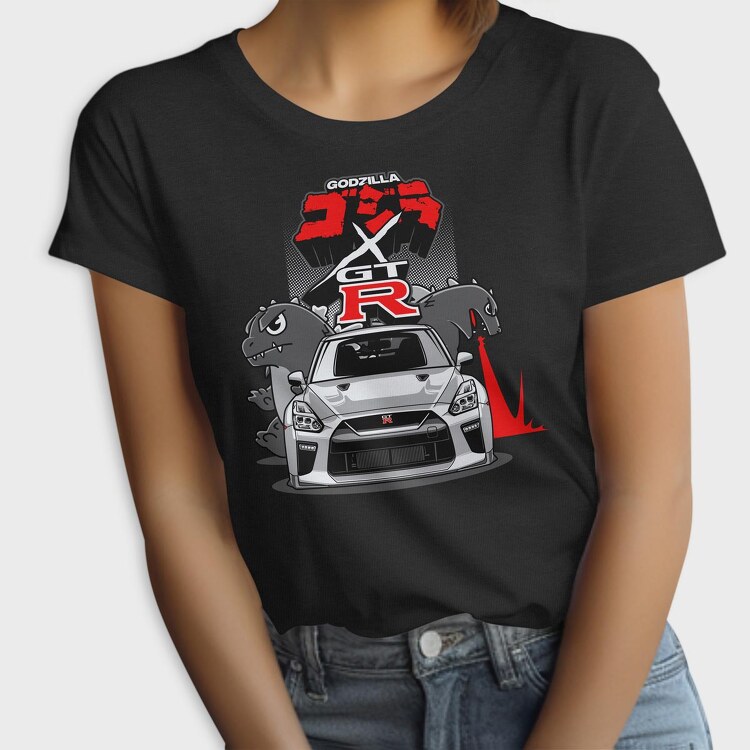 gtr godzilla, Tricou Femei