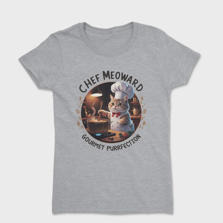Chef Meowward Gourmet Purrfection, Tricou Femei