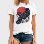 Japanese Style Crow, Tricou Barbati (Unisex)