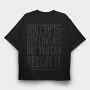 Rescue Pets Quote Can T Buy Love But Can Rescue It, Tricou Oversize Barbati (Unisex)