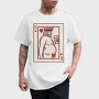 Chubby King Of Hearts Card, Tricou Barbati (Unisex)