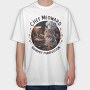 Chef Meowward Gourmet Purrfection, Tricou Oversize Barbati (Unisex)