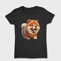Chow Chow Funny Sublimation, Tricou Femei