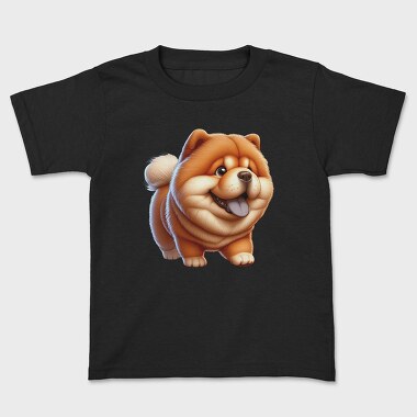Chow Chow Funny Sublimation, Tricou Copii