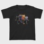 Colorful Feline Friends, Tricou Copii