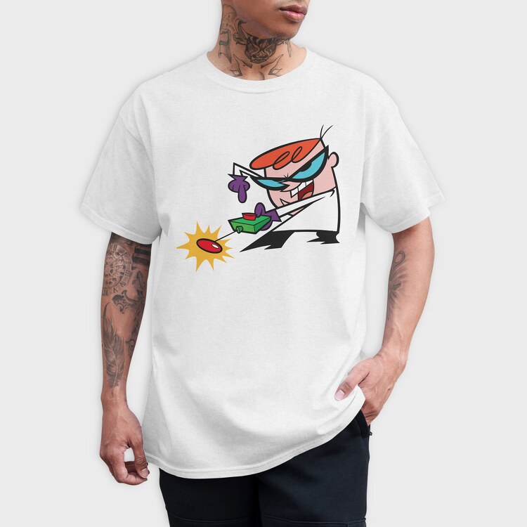 Dexter Laboratory 21, Tricou Barbati (Unisex)