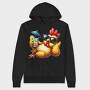 Chicken Sunglasses Cocktail, Hanorac Oversize Barbati (Unisex)
