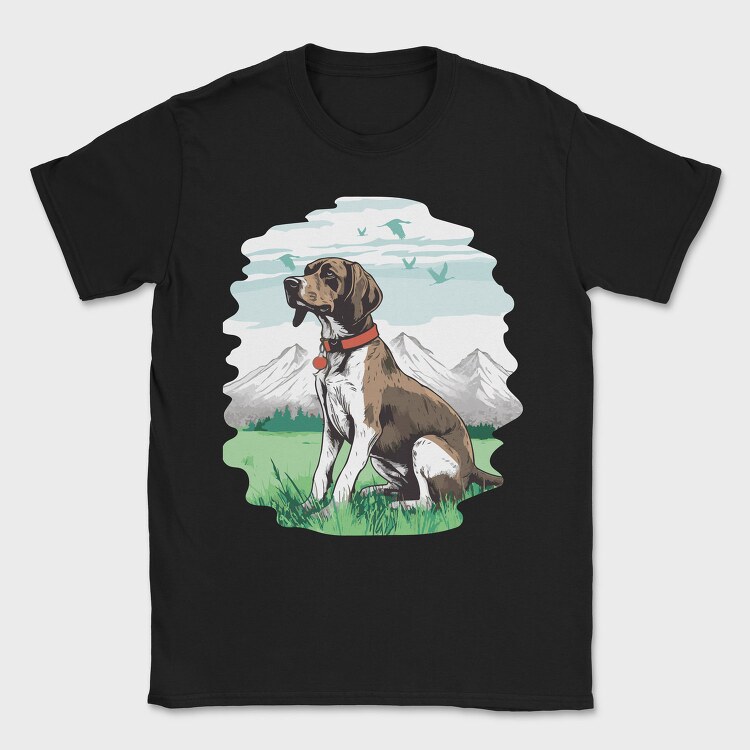 Hound Dog Mountains, Tricou Barbati (Unisex)
