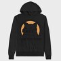 I Am the View Cat, Hanorac Oversize Barbati (Unisex)