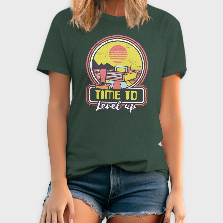 Retro Console Gaming, Tricou Barbati (Unisex)