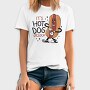 Hot Dog Cartoon Oclock, Tricou Barbati (Unisex)