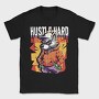 Hustle Hard, Tricou Barbati (Unisex)