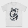 Husky Poster, Tricou Barbati (Unisex)