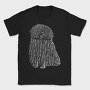 Hungarian Puli Dog, Tricou Barbati (Unisex)