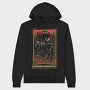 Hug Skeleton Card, Hanorac Oversize Barbati (Unisex)