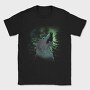 Howling Wolf Green, Tricou Barbati (Unisex)