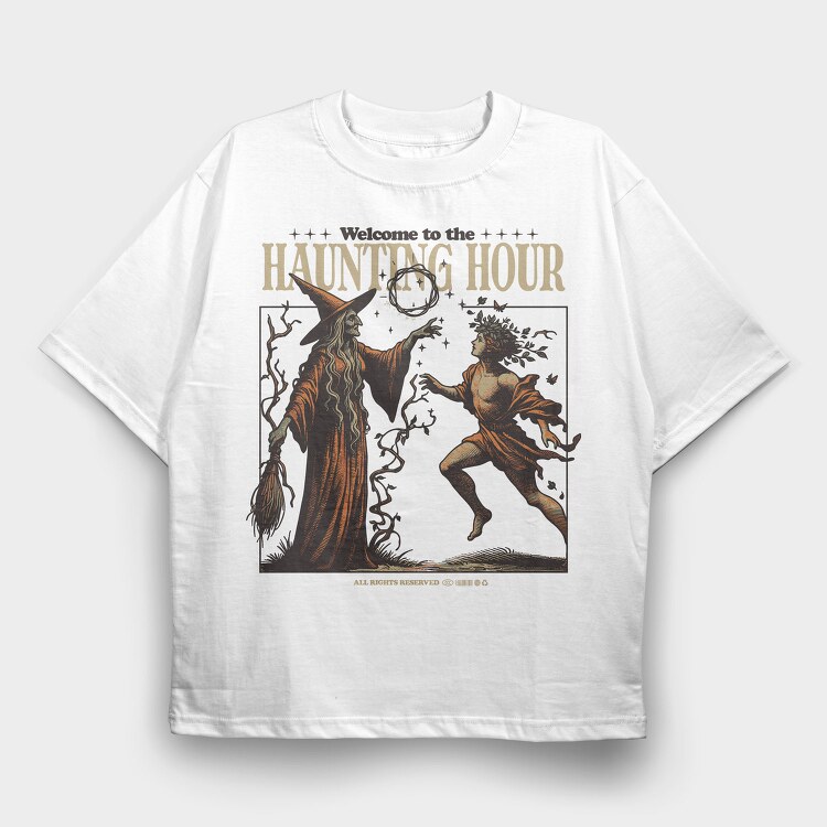 Hounting Hour, Tricou Oversize Barbati (Unisex)