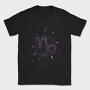 Capricorn Floral Zodiac Sign, Tricou Barbati (Unisex)