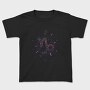 Capricorn Floral Zodiac Sign, Tricou Copii