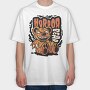 Horror Bear, Tricou Oversize Barbati (Unisex)