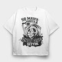 Cartoon Death Scythe, Tricou Oversize Barbati (Unisex)