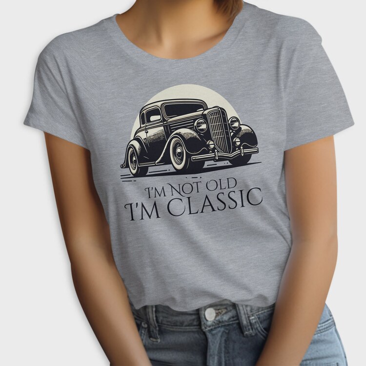 Classic Car Vintage I M Classic, Tricou Femei