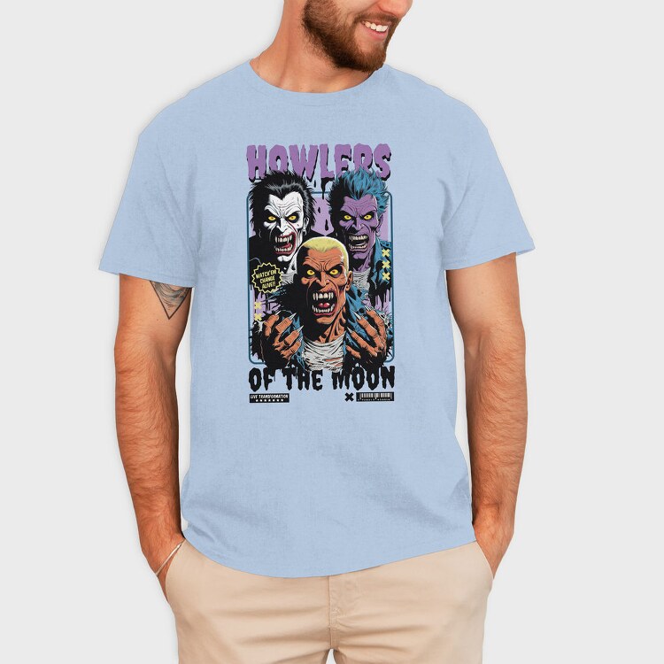 Howlers Of The Moon, Tricou Barbati (Unisex)