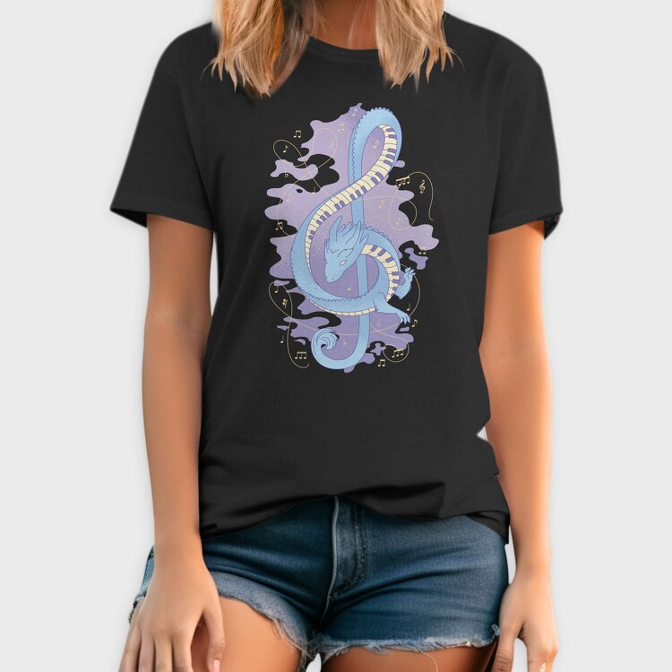 Musical Dragon, Tricou Barbati (Unisex)