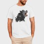 Howling Werewolf Cartoon, Tricou Barbati (Unisex)