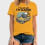 Classic Skeleton Car, Tricou Barbati (Unisex)